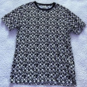 Checkered Palm Tree Vans Tee